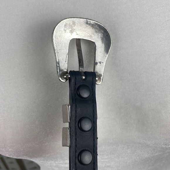 RARE Genuine Vintage Nickles Leather Belt Buffalo Indian Head 40 - Picture 13 of 13